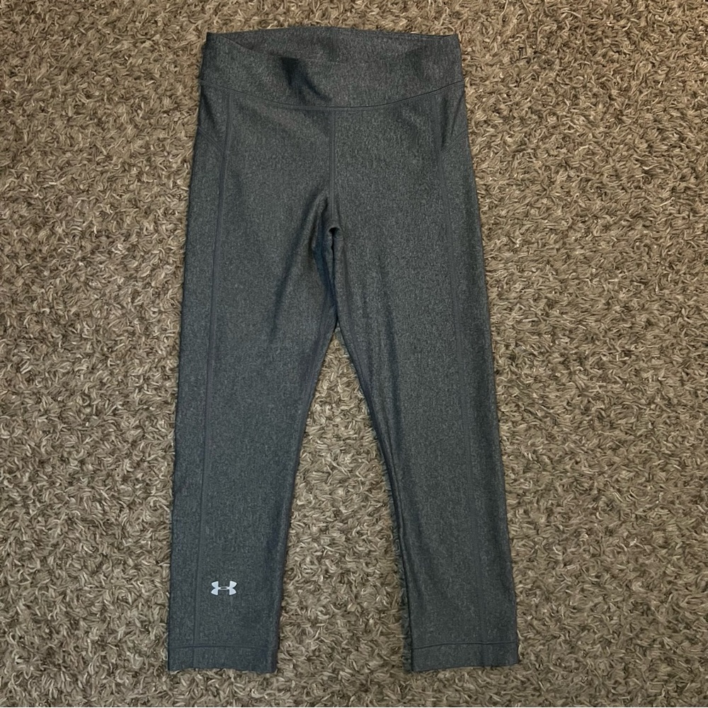 Under Armour XS Womens HeatGear Compression Capri Legging Extra Small